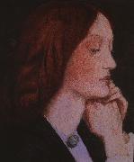 Dante Gabriel Rossetti Portrait of Elizabeth Siddal Norge oil painting reproduction